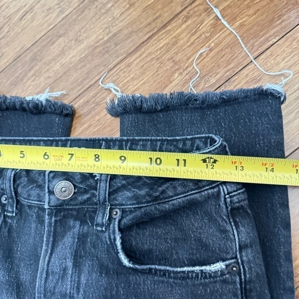 URBAN OUTFITTERS BDG Dillon High-Rise Slim Straight Black Jeans Sz 27 - Picture 8 of 9